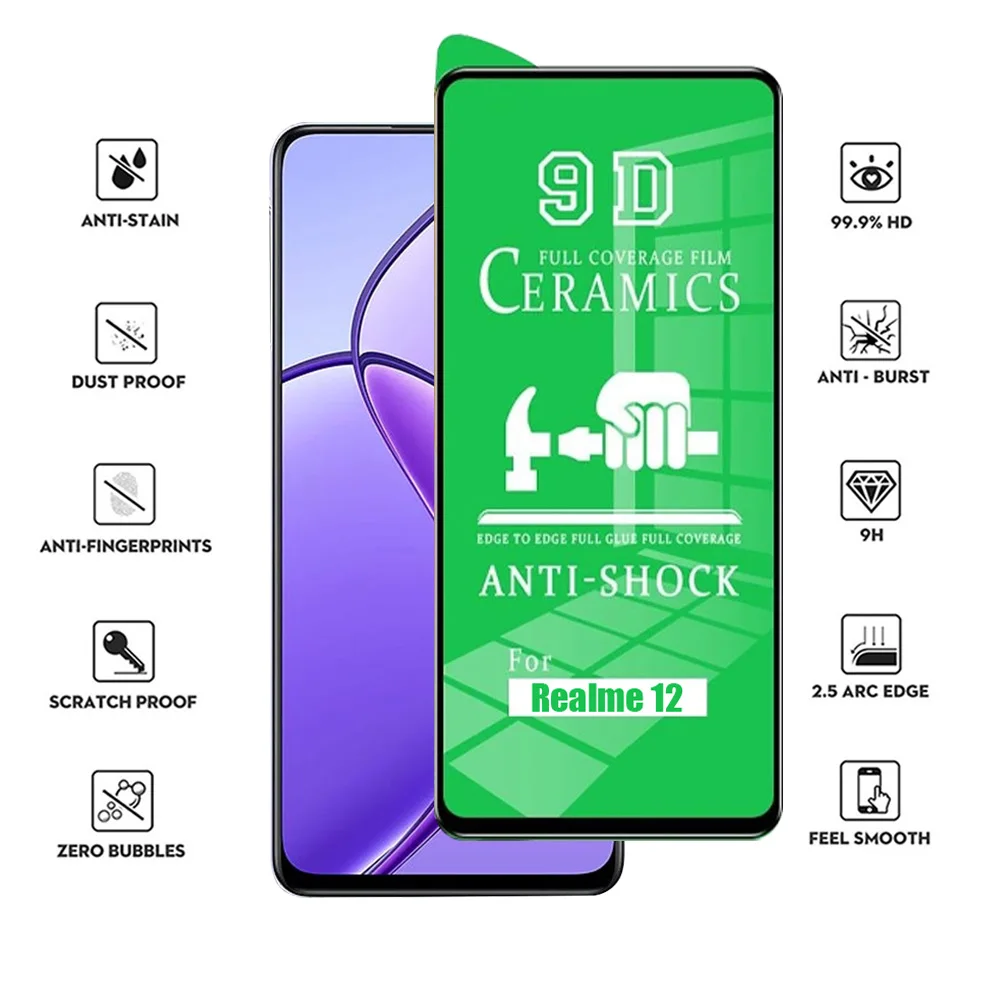 4-Pack Ceramic Clear Screen Protector Film - Enhanced Protection