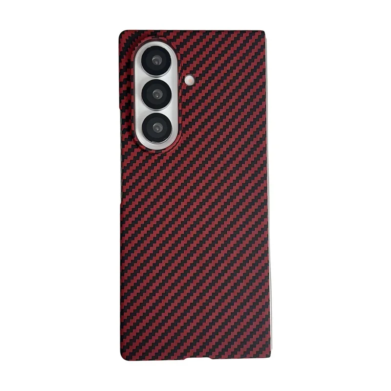 Kevlar Aramid Fiber Shockproof Case with Built-in MagSafe and 9H Tempered Glass