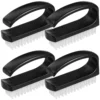 4 Pcs Hard Nail Brush Manicure Pedicure Scrubbing Tool Kit Multifunction Tools 1