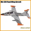Rc Aircraft Mini 50mm Mb339 Edf Jet Epo Electric 4-Channel Remote Control Fixed Wing Crash Fighter Novice Training Aircraft 1