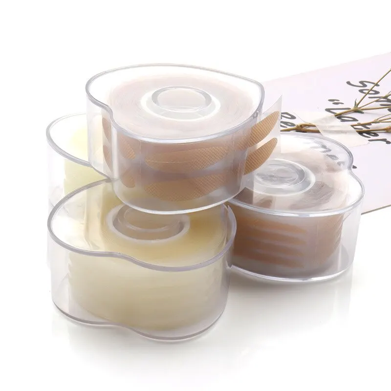 600Pcs Double Fold Eyelid Tape Eyelid Lace Paste Makeup Tool