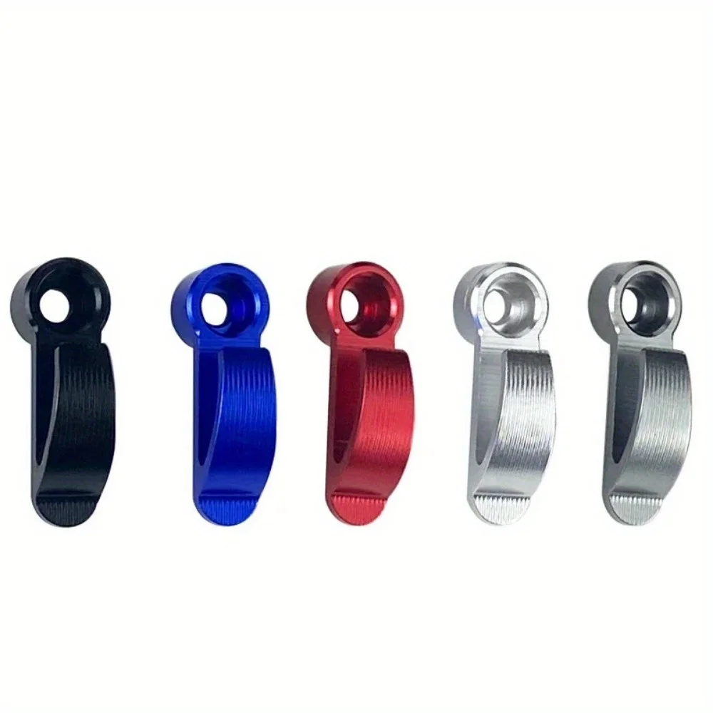 Universal Motorcycle Hook 1PC Aluminium Alloy Helmet Hook Single Hole For Dirt Bike Electric Scooter Motorcycle