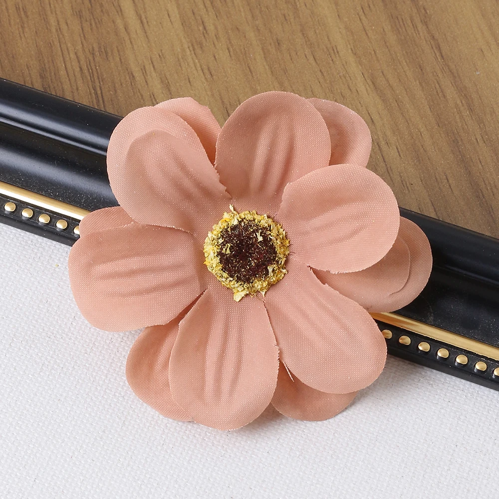 10 Stück künstliche Blume Seide Simulation doppels chichtige Schmetterling Blume Raum dekoration Garten Hochzeit Dekor DIY Haar Zubehör – Detail 10