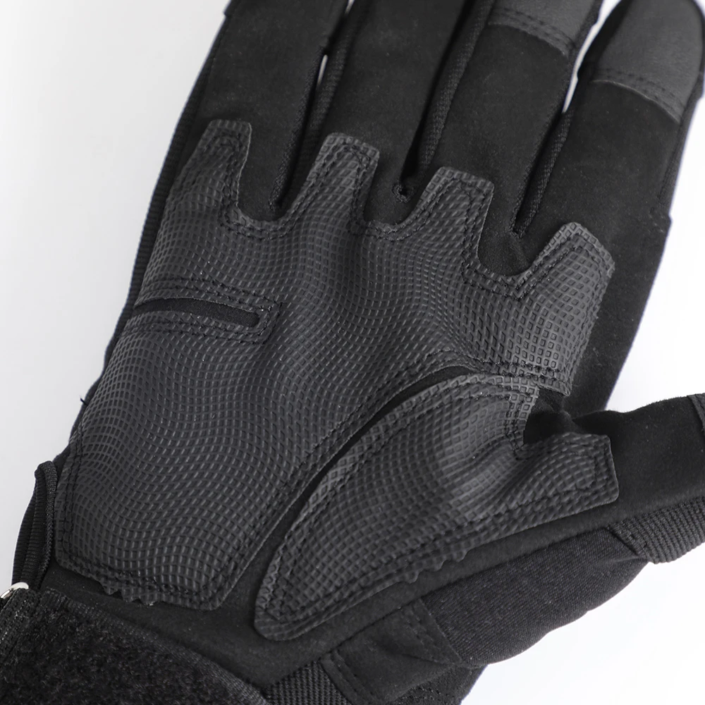 Super Fiber Men's Tactical Gloves Protection Shell Men Women Riding Hard Knuckle Full Finger Touch Screen Motorcycle Gloves 6