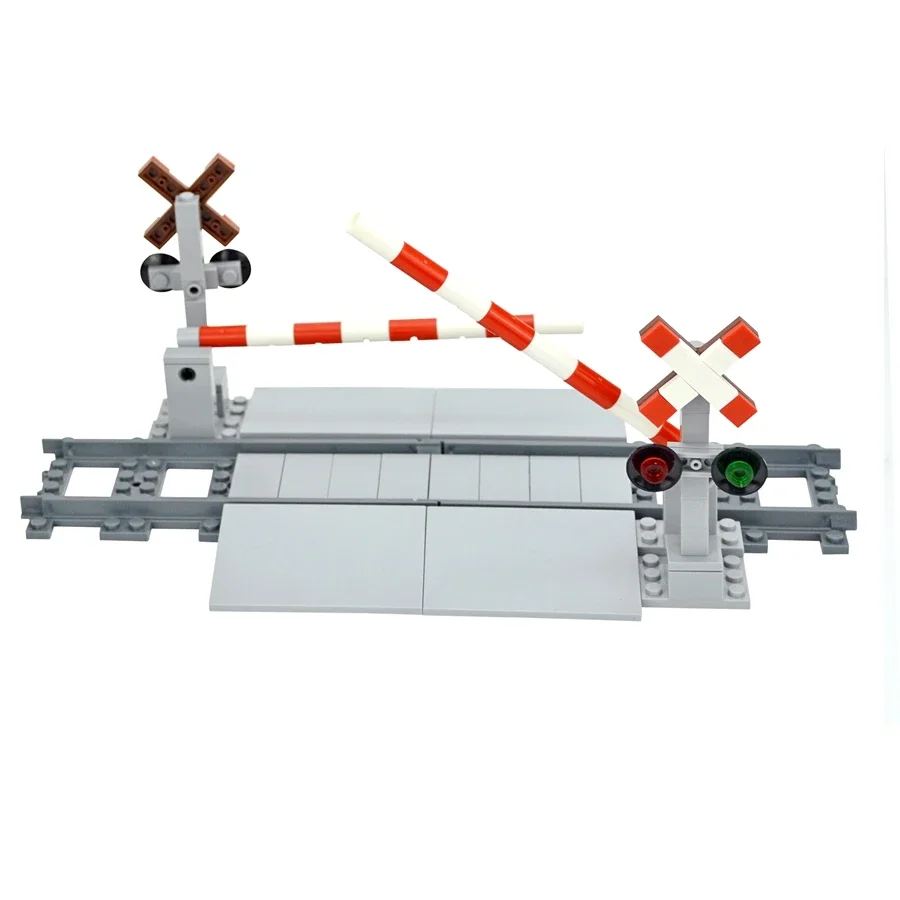 Enhanced Train Accessories and Building Block Set with Wheel Track Parts and Power Functions