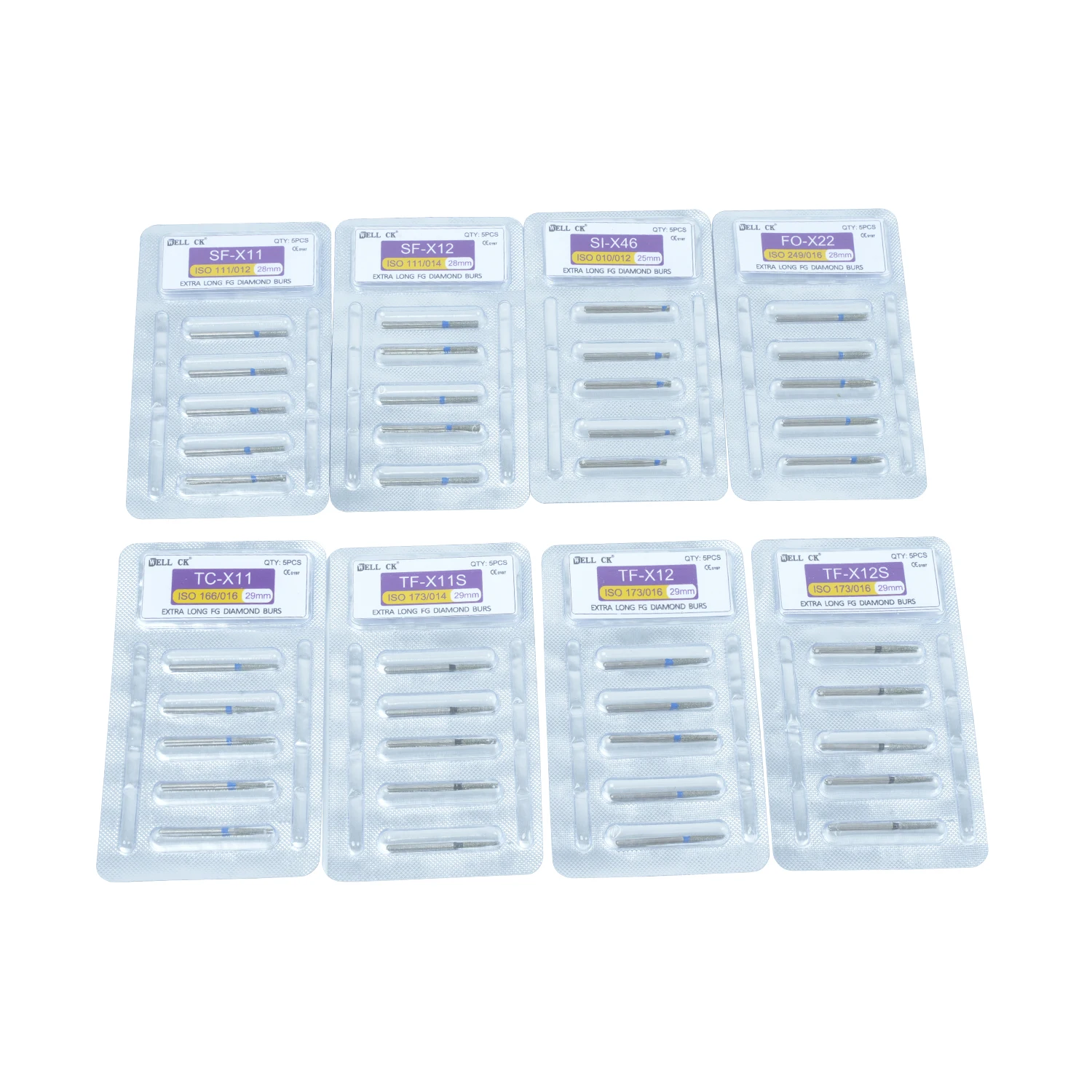 Рисунок 6 - Стоматологические алмазные насадки