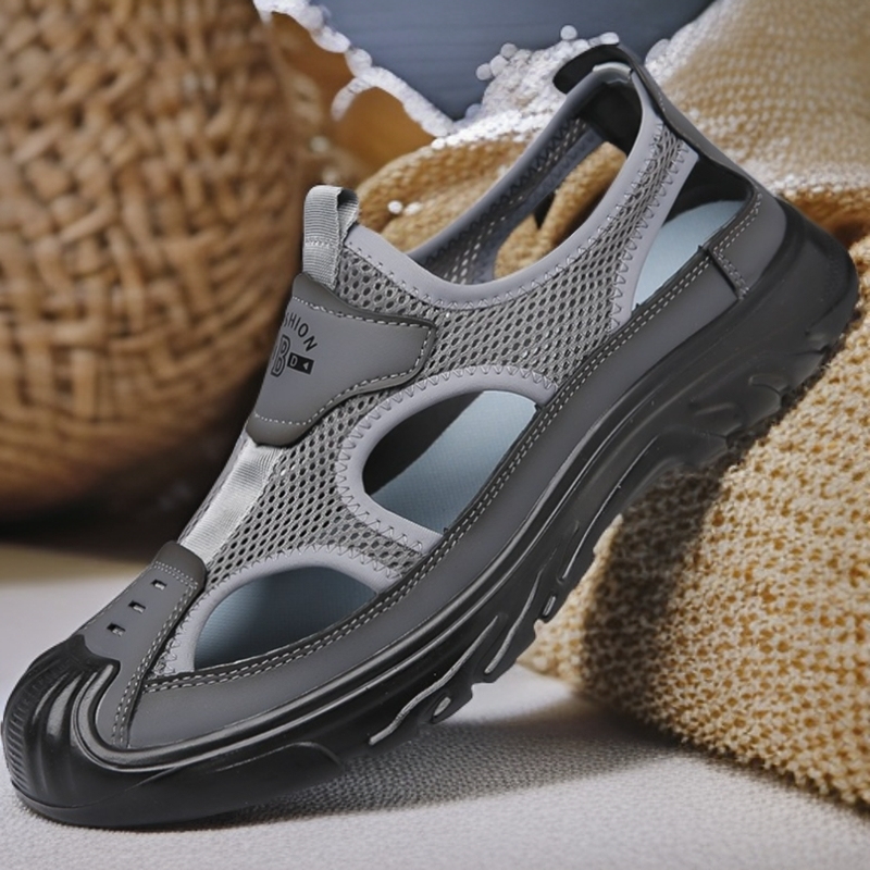 Mesh Hollow Men's Summer Breathable Non-slip Outdoor Light Casual Versatile Men's Sandals Shoes for Men