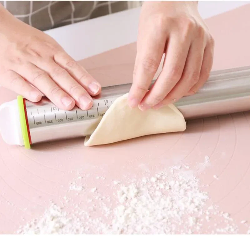 

Пищевой силикон, нескользящий коврик для теста в порошке, устойчивый к высоким температурам, Подвесная подставка со шкалой