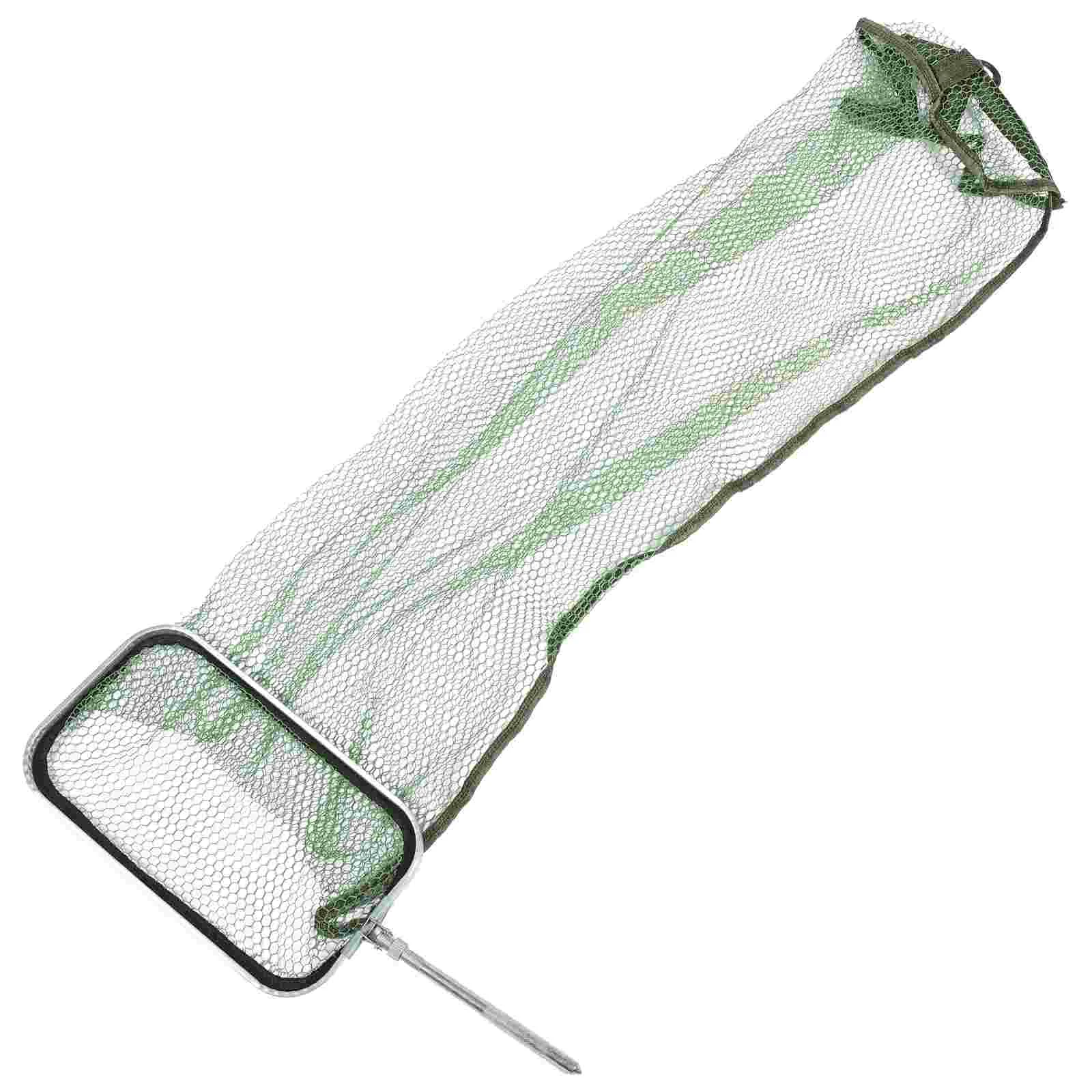 

Outdoor Fishing Mesh Net Portable Fishing Pouch Large Fishing Net for Saltwater