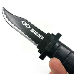 Faux couteaux à ressort rétractables en plastique pour enfants et adolescents, jouets de blague, Simulation créative, arme, poignard, sécurité à C6B3 