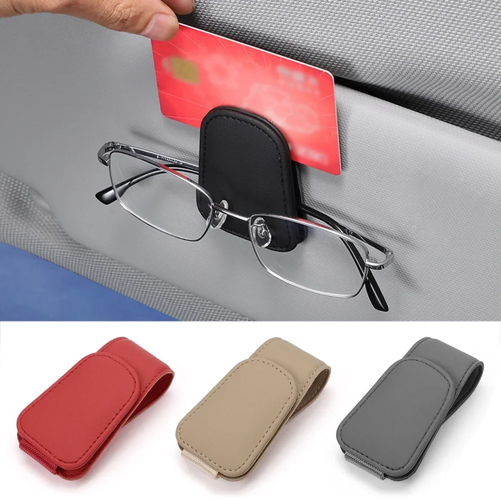 Car Sun Visor Glasses Holder 2