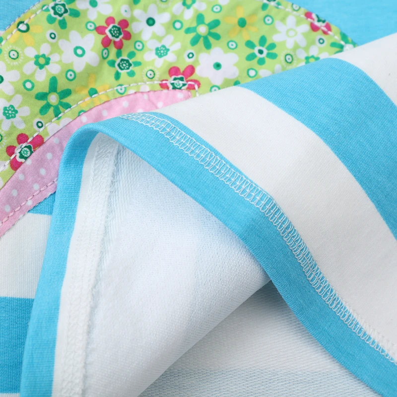 2025 New Long Sleeves Striped Dresses for Kids Clothes Girls Cartoon Dolphins Hoodies Dresses Children's Clothing