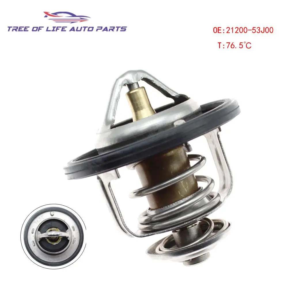 Engine Coolant Thermostat 21200-53J00 2120053J00 For Nissan 200SX Frontier Xterra Pickup Altima INFINITI G20 1995-2004