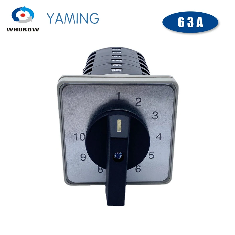 Interruptor Giratório da Came 10 Posição Níveis de Polo Seletor de Comutação 63a Bx6 Máquina de Solda Fabricante Kdhc63 6*10