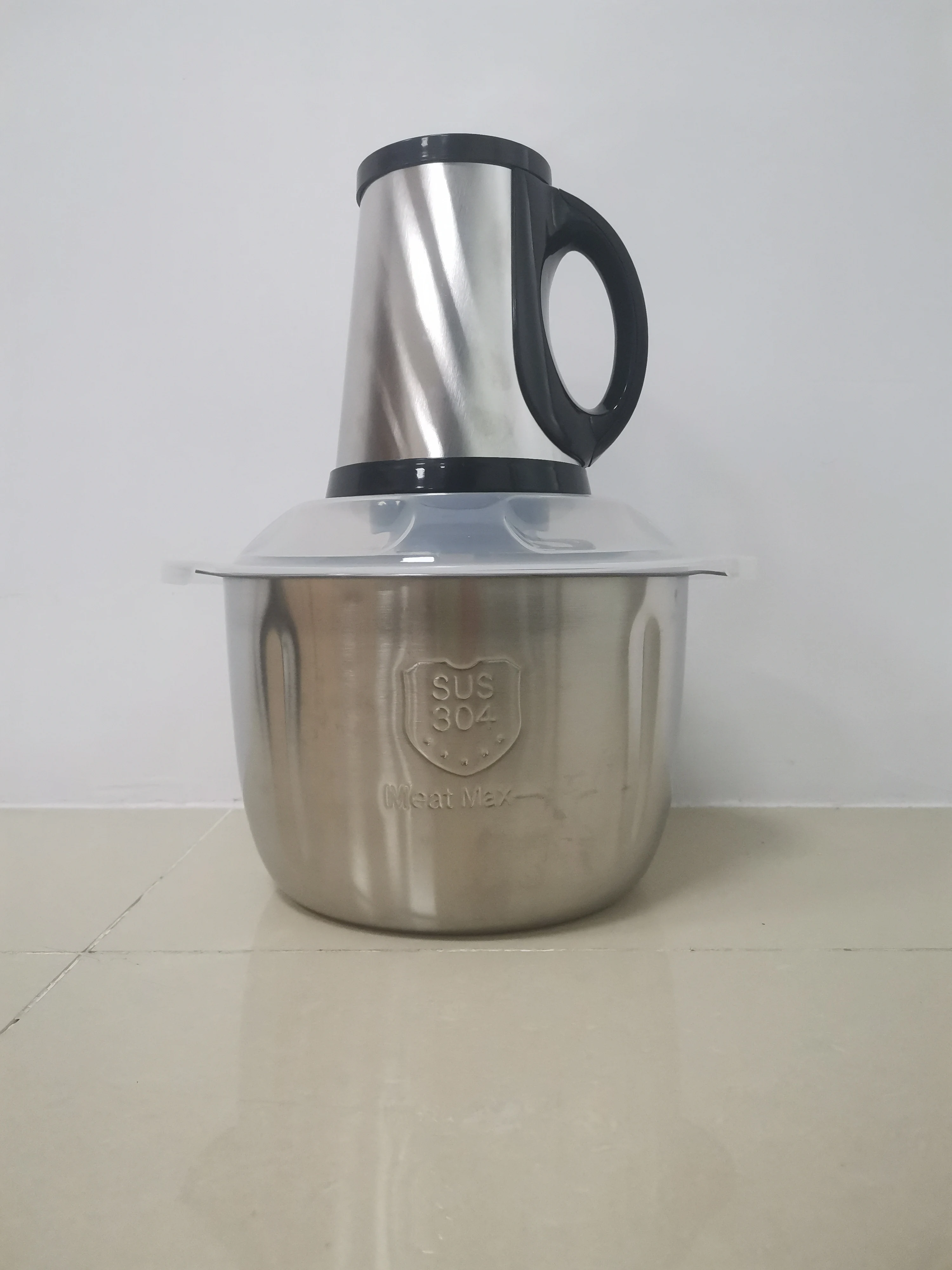 5L Meat Grinder Multifunction Electric Kitchen Chopper Shredder Food Meat Grinder 304 Stainless 3