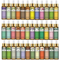 PHATOIL 10ml huile essentielle Pure Orange douce avec compte-gouttes pour humidificateur diffuseur myrrhe aiguilles de pin mandarine thym arôme huiles 6