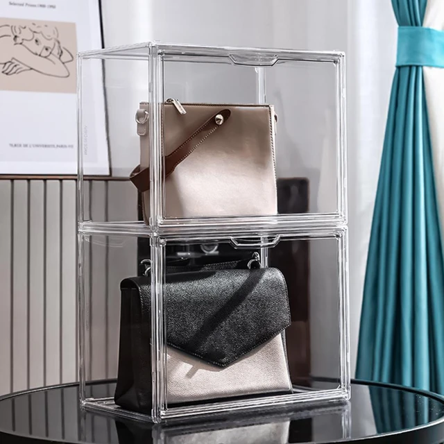 Luxury Handbag Organizer for Wardrobe Closet Transparent Bag