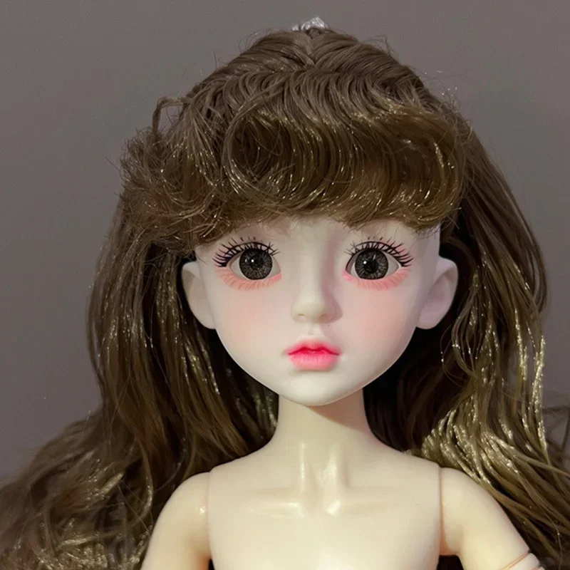 1 Pieces Head for 12inch Sister Girl Doll's Head 30cm Baby Doll Accessories Dressup Toy 4