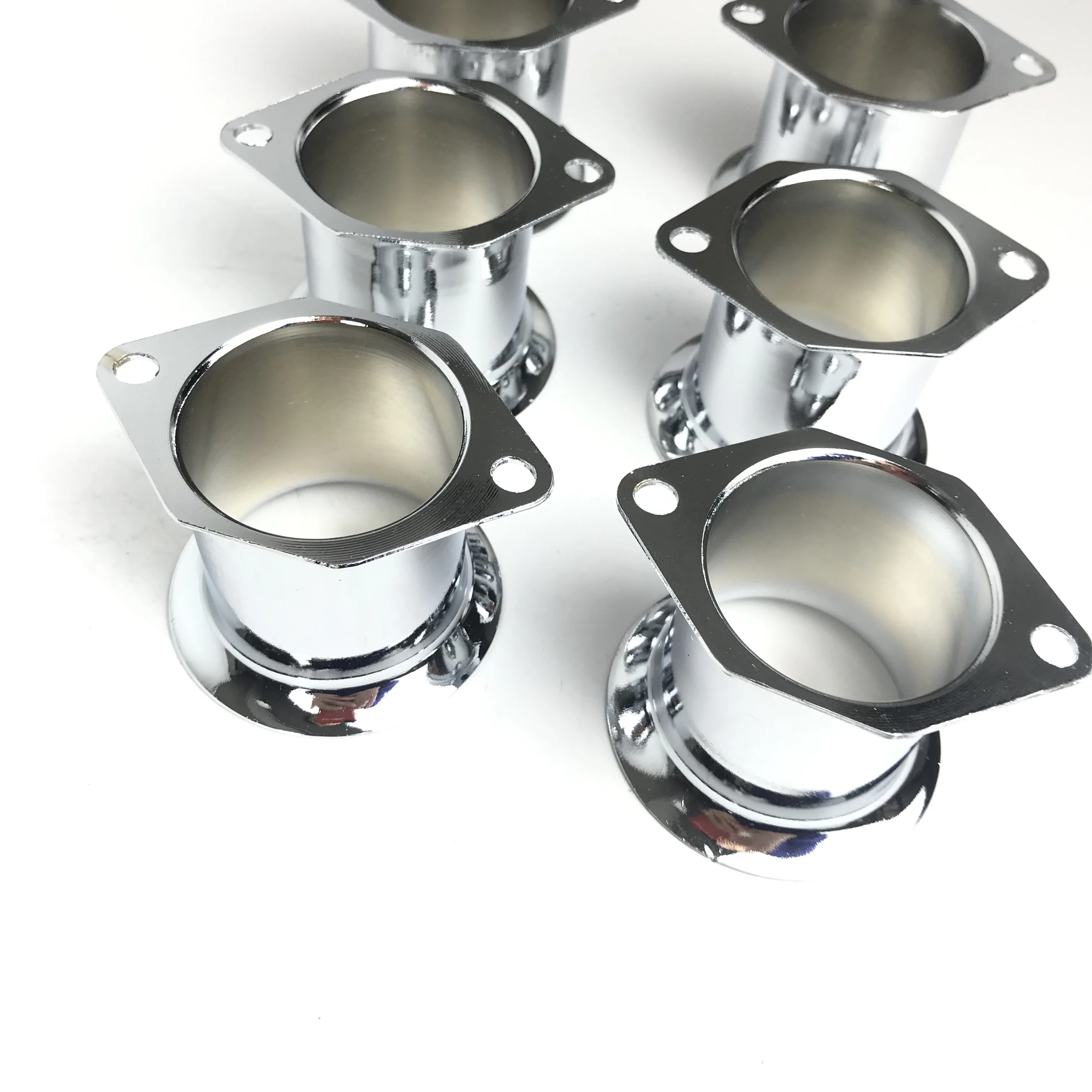 SherryBerg Carburetor horns 6 X New Air Horn Velocity Stacks Pipe Trumpet Slides For Weber 45dcoe 45mm 44IDF Carburetor Carb