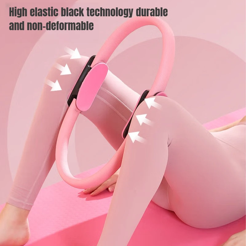 Pilates Ring Magic Fitness Circle for Toning Thighs Abs and Legs Resistance Training Yoga