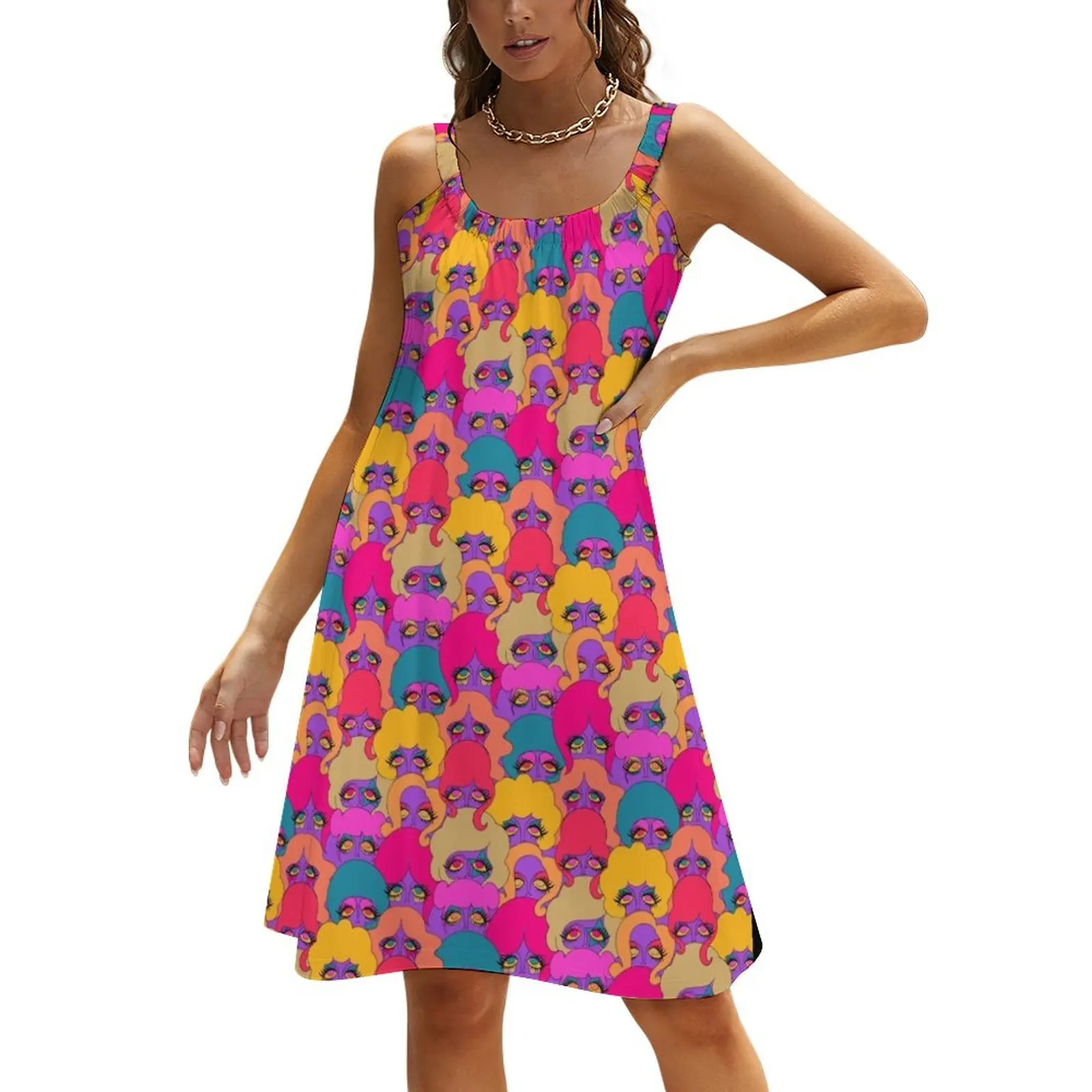 

Colorful Ladies Beach Sling Skirt elegant women's dresses sale Women's summer suit