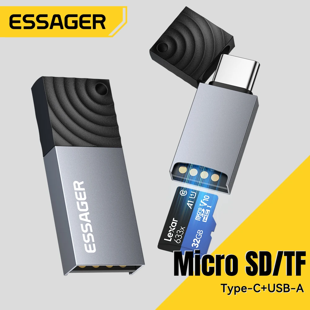 Essager Card Reader Type C High Speed