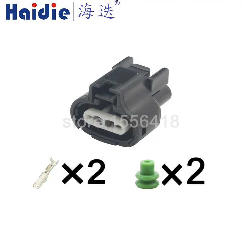 

1-100 sets 2 Pin 7283-1224-30/90980-11163 Waterproof Automotive Connector Auto Socket For Japanese IAT/MAT Applications
