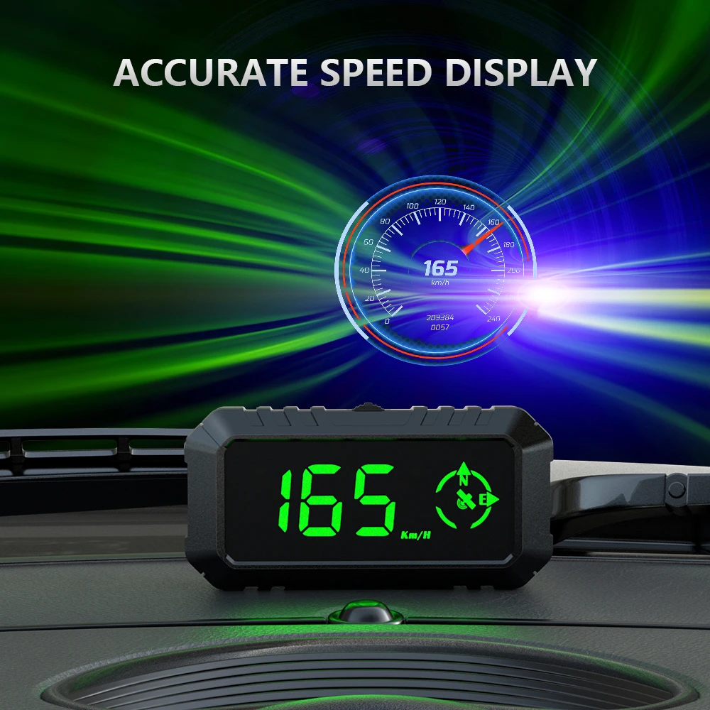 WYOBD G7 ڵ  ӵ GPS HUD  ÷   溸  Ÿ ħ, ڵ ׼