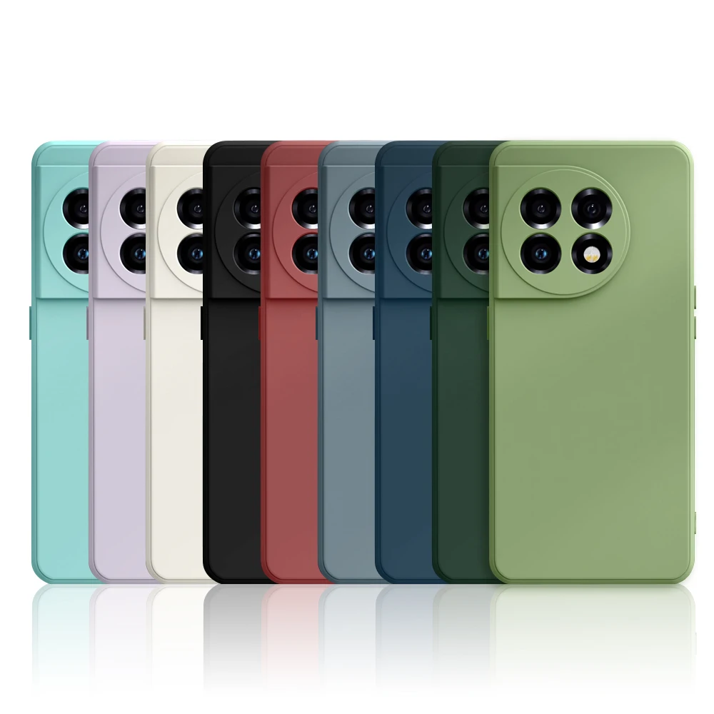 Per Oneplus 11 Custodia Protettiva Per Obiettivo In Silicone Liquido Quadrato Custodia Morbida Per Oneplus 11 One Plus 11 Custodia Antiurto Oneplus11