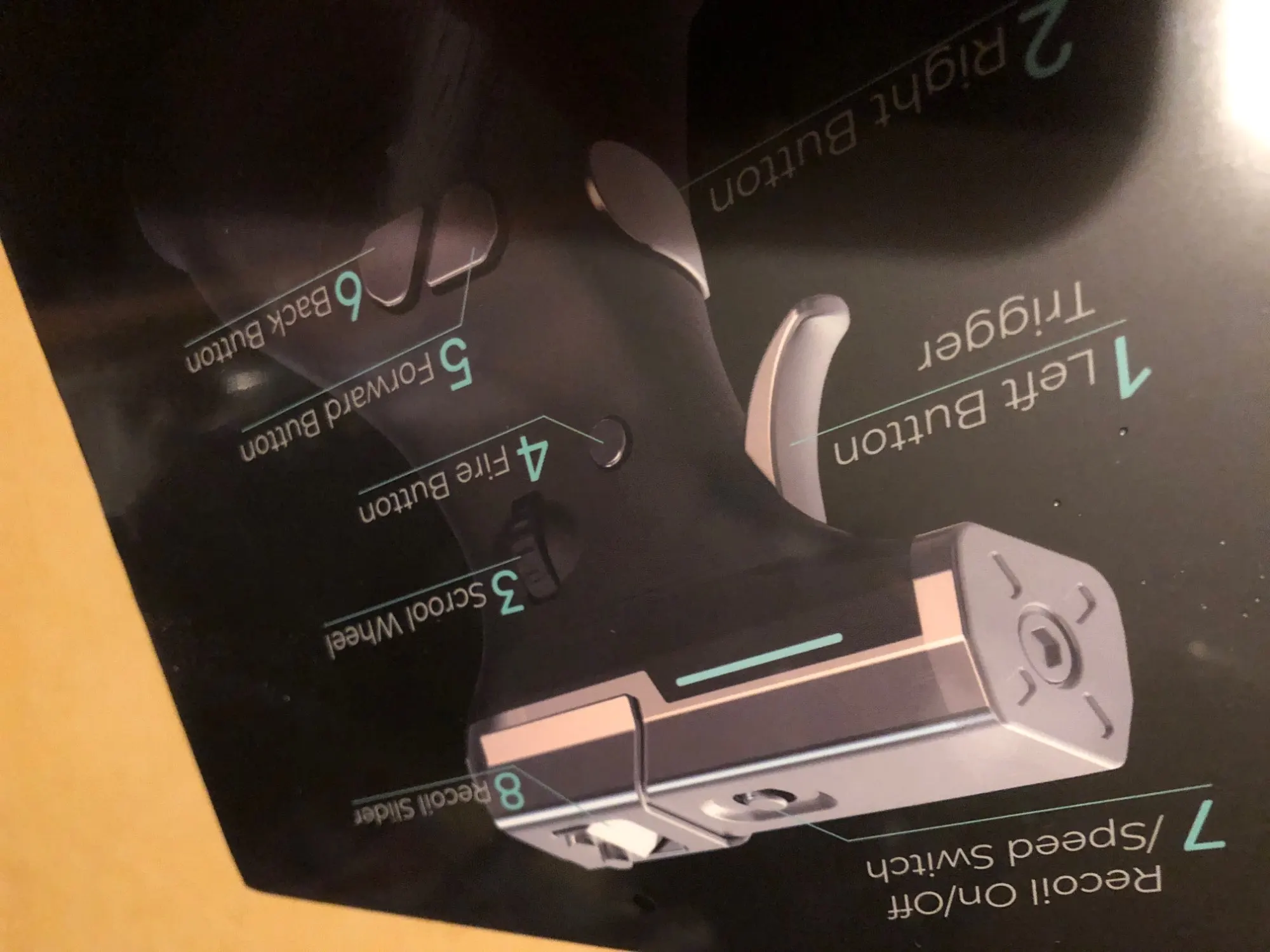 Ragnok Ergo Strike 7: Next-Gen FPS Gaming Mouse with Recoil photo review