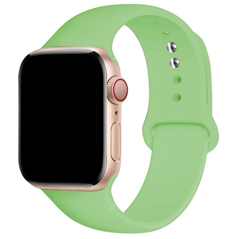 Silicone Sports Band for Smartwatch - Adjustable Loop Bracelet