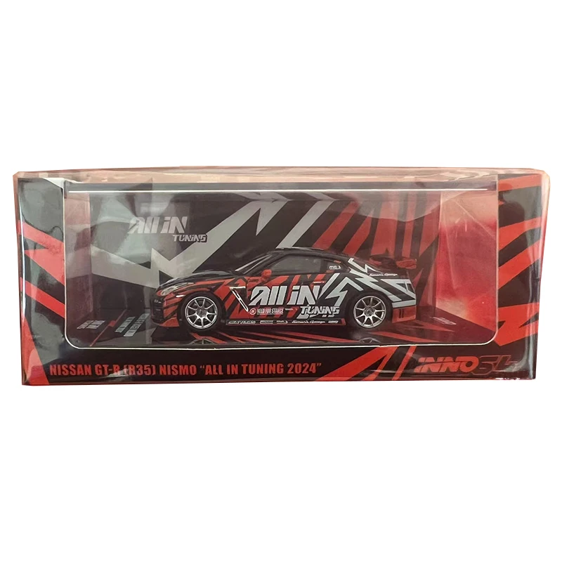 イノモデル 1/64 LBWK 35GT-RR AIT 2024 限定 チェイス INNO 1:64 NISSAN GT-R R35 LBWK 2024 Foshan Special Edition