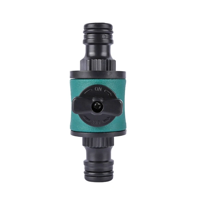 

2Pcs Garden Hose Connector Multipurpose Faucet Tap Shut Off Practical for Garden Yard Lawn Irrigation Car Washing E65B