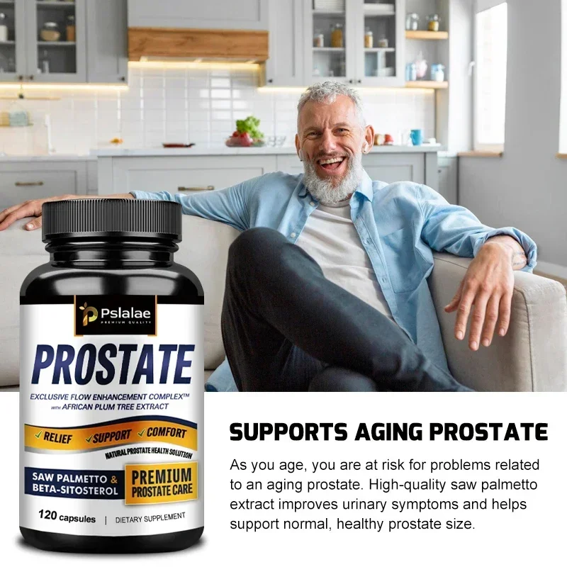 Prostate-Improves muscle mass and relieves bladder health and urinary frequency