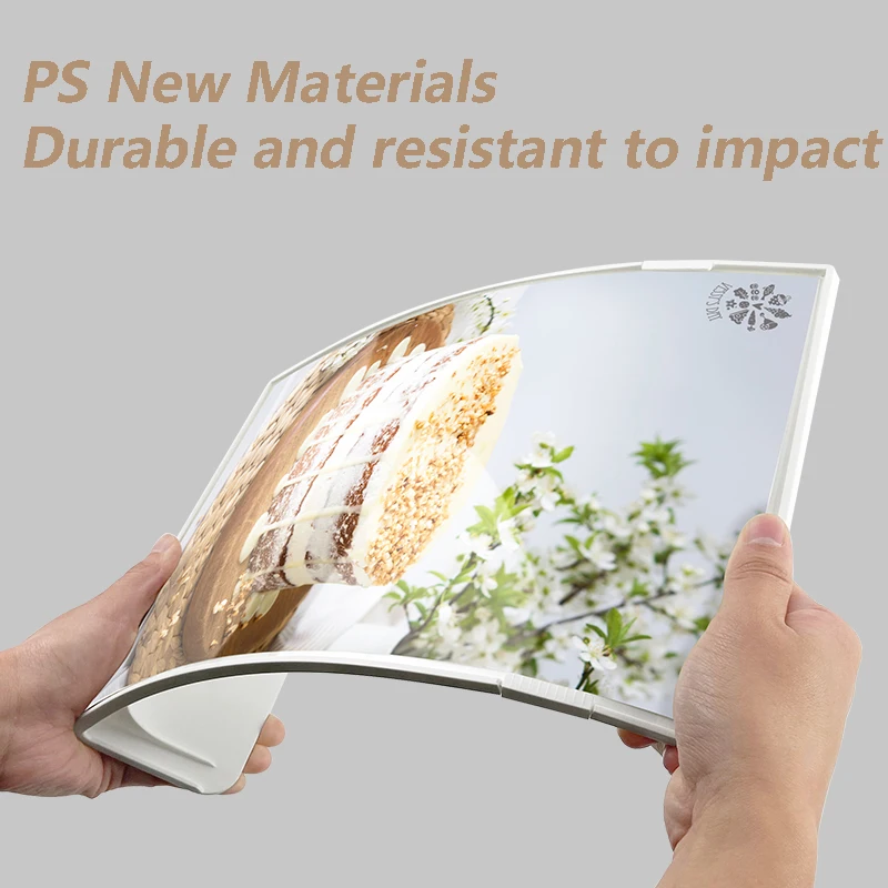 Acrylic desktop stand, photo frame, desktop menu stand, plastic picture, poster, art display stand
