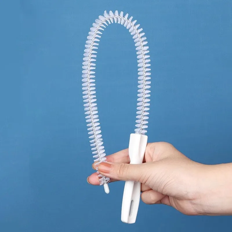 Pipe Dredging Brush Bathroom Hair Sewer Sink Cleaning Brushes Drain Cleaner Flexible Cleaner Kitchen Clog Plug Hole Remover Tool 6