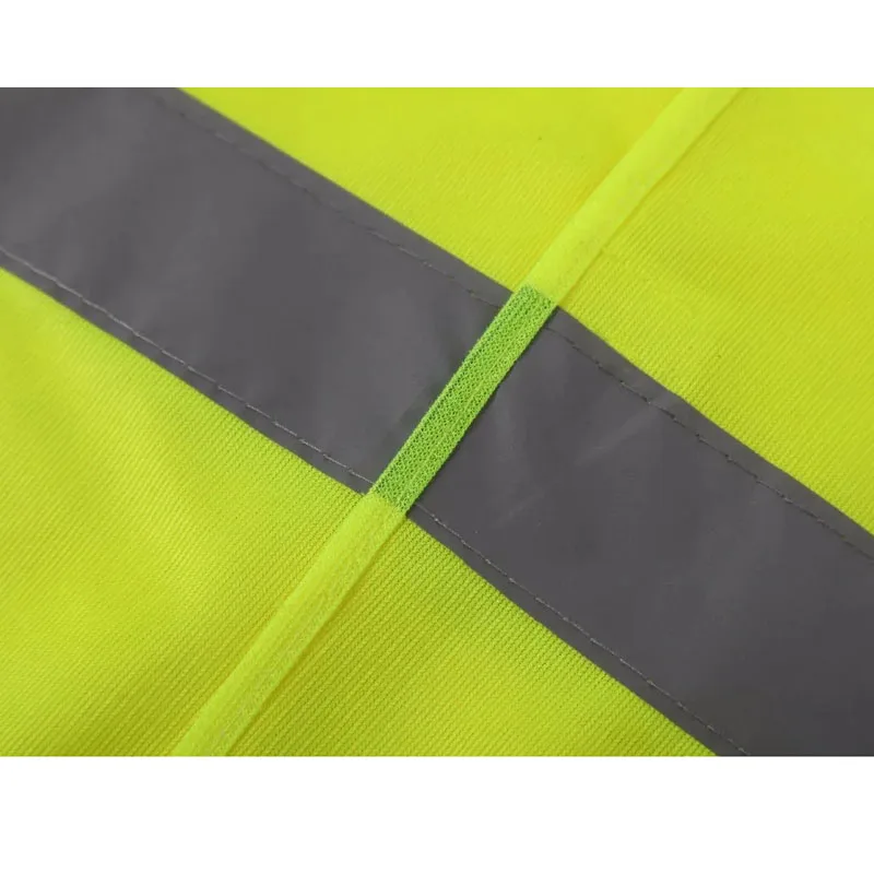 High Visibility Reflective Safety Clothing for Motorcycle Bike Ride Sanitation Worker Outdoor Warning Shirt Vest Traffic Safety