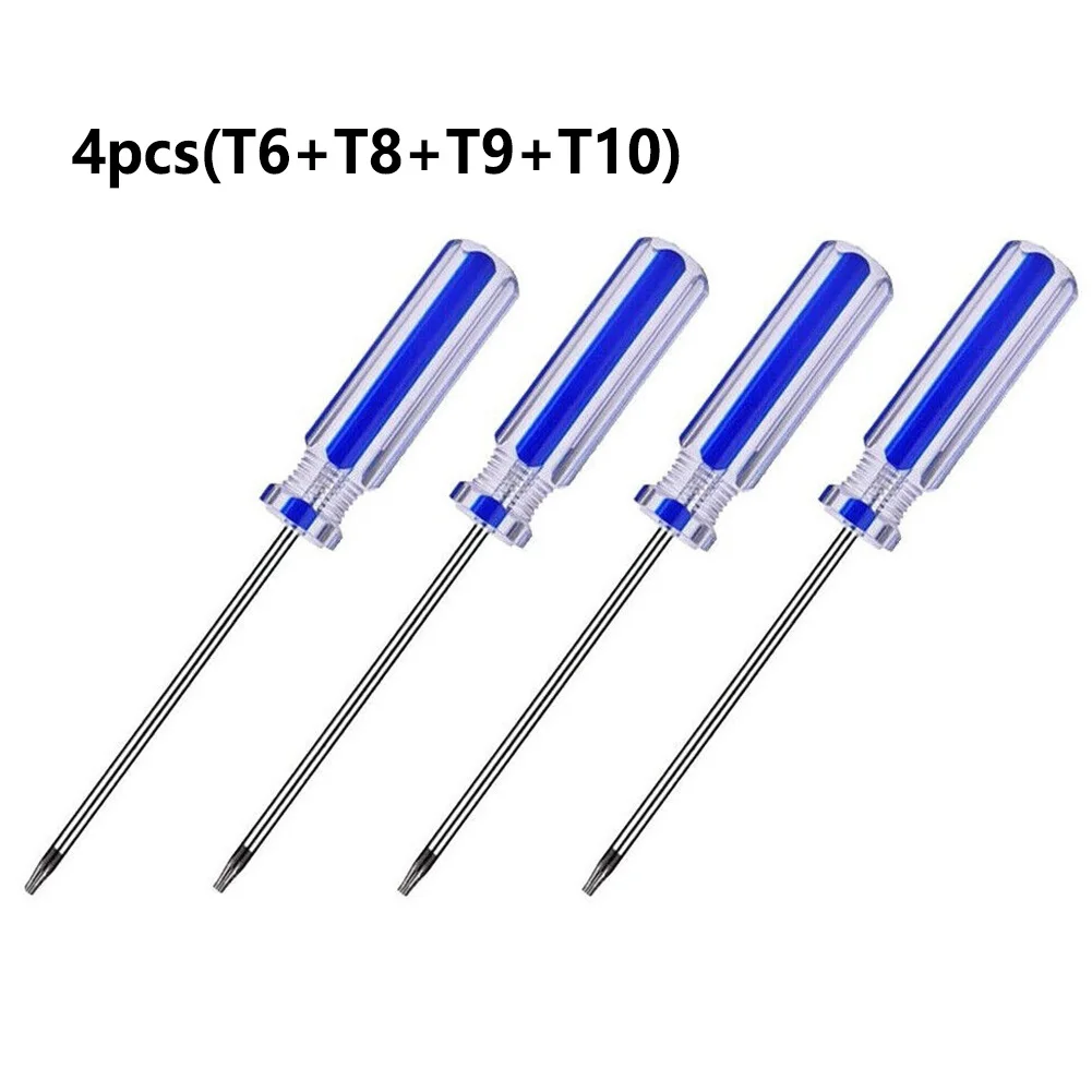 1/4PCS Präzision Schraubendreher-satz Magnetische Schraubendreher Für Wireless Controller Torx6 T8 T9 T10 Schraubendreher Hand Werkzeuge – Detail 5