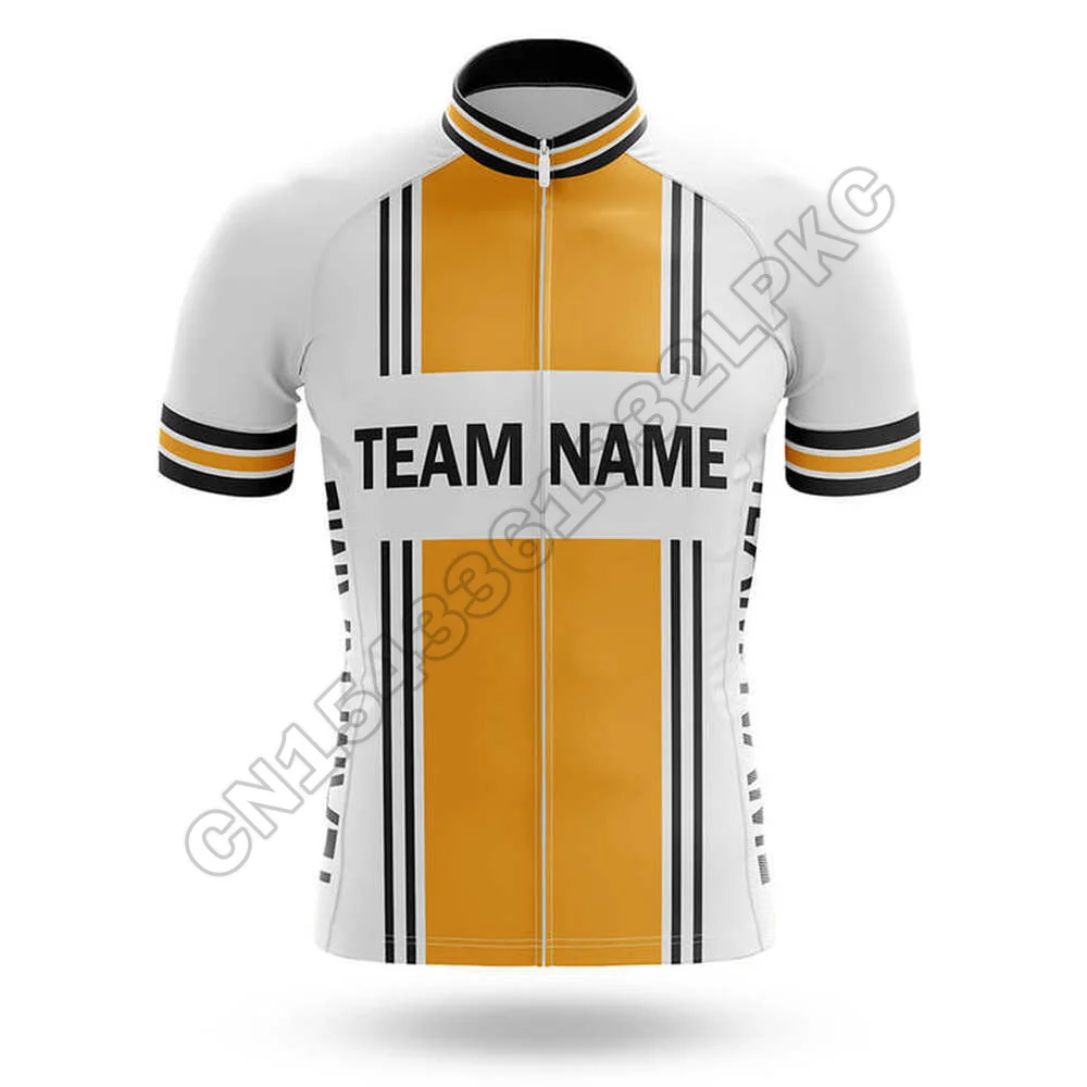 Men Team Cycling Jersey Set Summer Racing Road Bike MTB Clothing Customize Maillot Ciclismo Hombre DIY Design