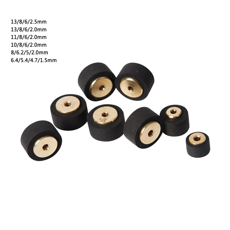

ioio Roller Tape Recorder Pressure Cassette Belt Pulley for Player Stereo Technics