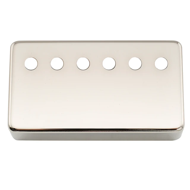 Copri Pickup Humbucker Per Chitarra Elettrica Musiclily | Set Di 2 In Metallo Cromato | Spaziatura 50mm - Foto 3