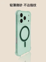 Candy Color Magnetic Bumper Phone Case with Magsafe Compatibility for OnePlus Ace 5 Racing (Green)