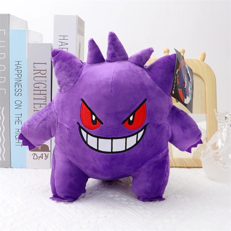 카와이 Gengar Magikarp Psyduck 부드러운 플러시 장난감 Mew Mewtwo Poliwag Lapras Galarian Ponyta 박제 동물 Peluche 인형