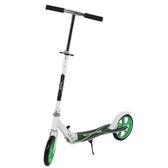 Youth Adult Scooter Pedal Push Scooter Large 20cm Wheel Foldable Adjustment 5