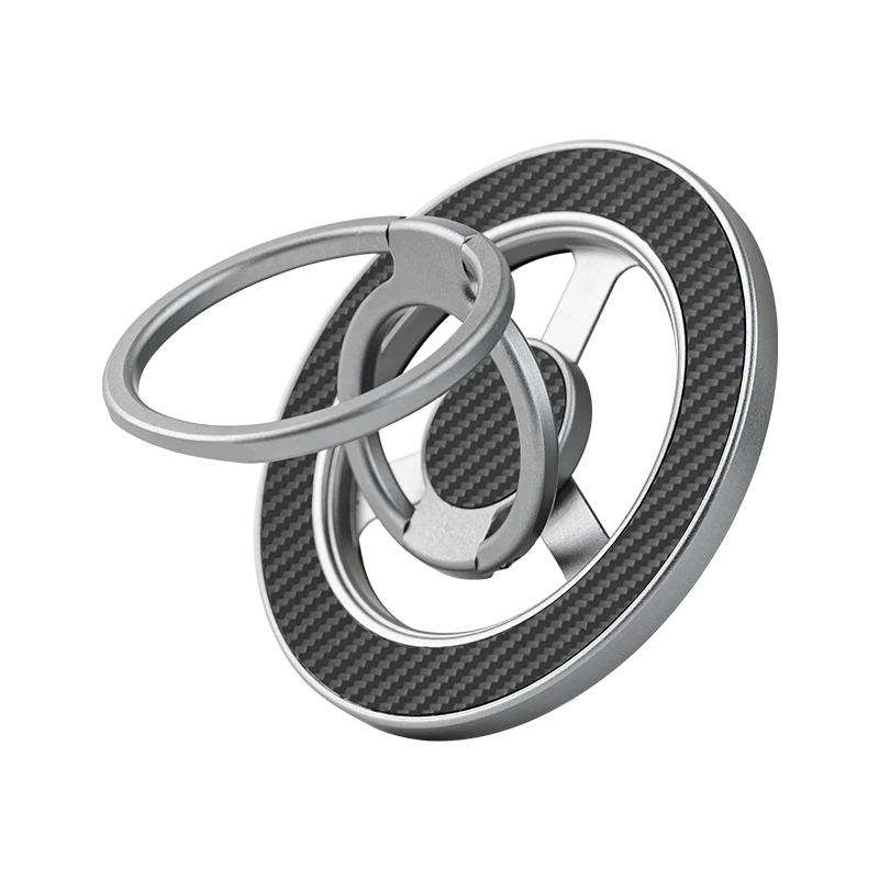 Carbon Kevlar Aramid Fiber Magnetic Phone Stand Holder