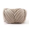 500g Super Velvet Chunky Yarn Thick Bulky Giant Thread White Bag for Hand Knitting DIY Arm Soft Big Blanket Carpet 6