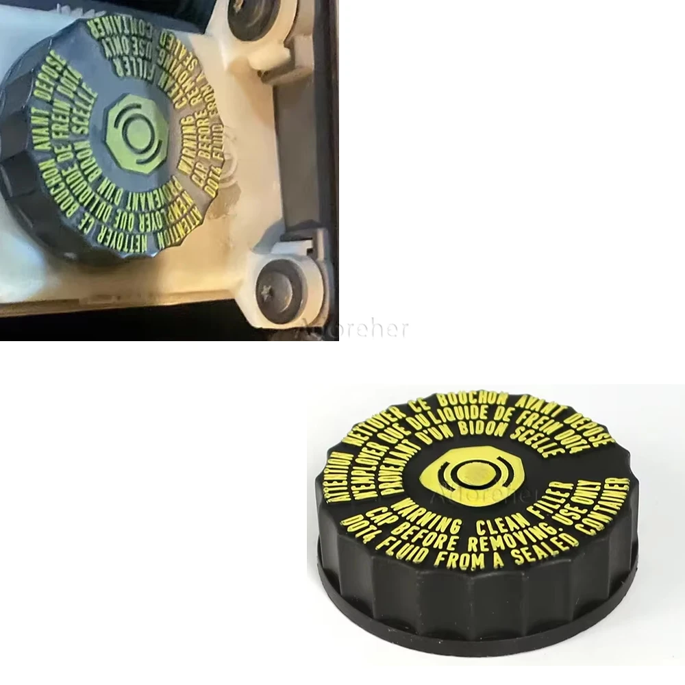 Car Brake Fluid Reservoir Cap Tank Cover Compatible For 206 207 307 308 408 508 for Citroen C2 C5