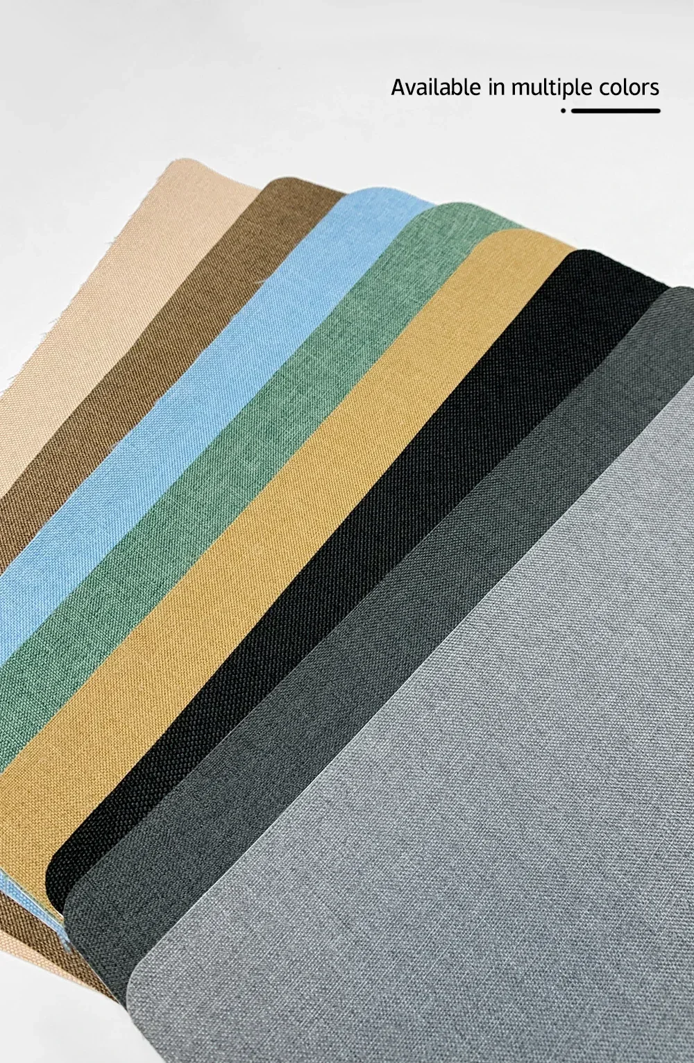 20 x 28 cm mehrfarbiger Leinen-Patch für Sofa, Bett, Stuhl, Autositz, Möbel, Leinenstoff, Reparaturflicken, selbstklebender DIY-Fix-Patch – Detail 5