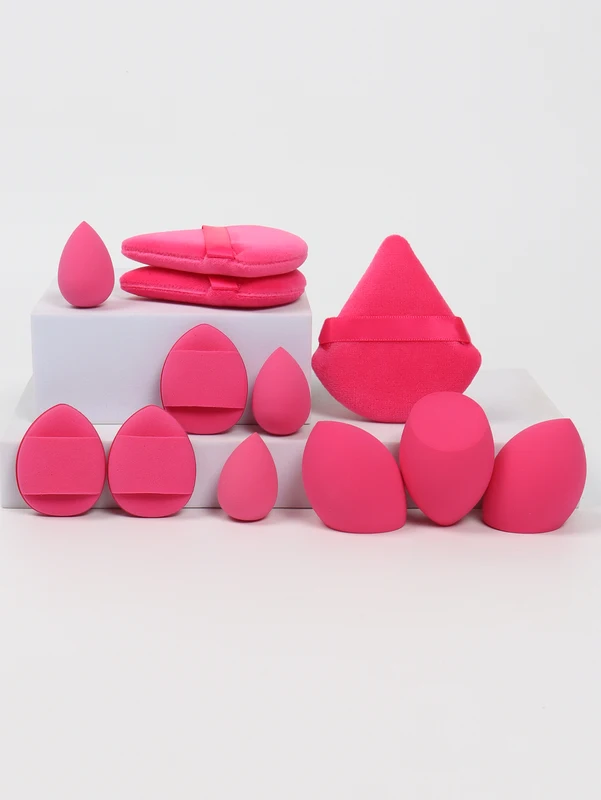 12-Piece All-Purpose Makeup Sponge Set, Made of 3 Loose