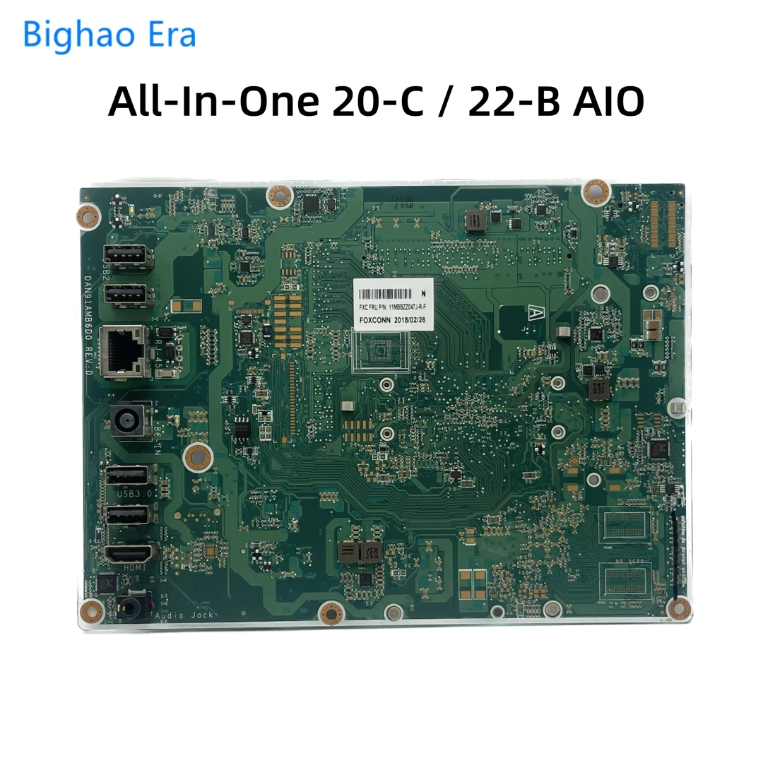 Placa-mãe Dan91amb6d0 para hp All-in-one 24-g 22-b 20-c Intel J3060 J3710 Cpu Ddr3 Uma Sps:844831601 844831-602 002 - Imagem 2